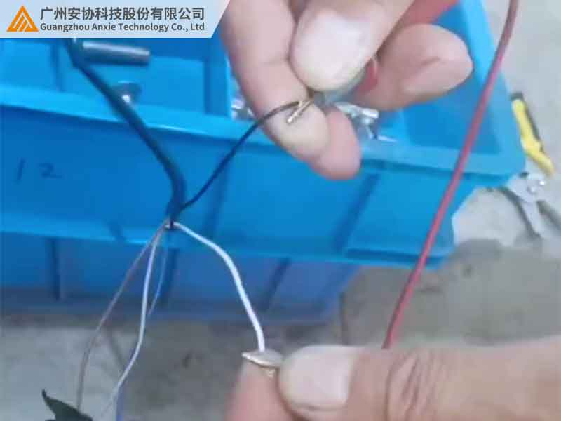 紅外安全光柵短接案例.jpg